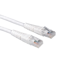 VALUE UTP Patch Cord, Cat.6, white, 10.0 m