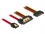 Delock Cable SATA 6 Gb/s 7 pin receptacle + SATA 15 pin power plug > SATA 22 pin receptacle straight metal 30 cm