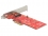 Delock PCI Express x4 Karte > 1 x intern NVMe M.2 Key M 110 mm mit Kühlkörper - Low Profile Form Faktor