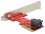 Delock PCI Express x4 Card > 1 x internal SFF-8643 NVMe – Low Profile Form Factor