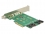 Delock PCI Express Card > 3 x M.2 Slot – Low Profile Form Factor