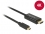 Delock Cable USB Type-C™ male > HDMI male (DP Alt Mode) 4K 30 Hz 1 m black