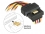Delock Cable SATA 15 pin power plug with latching function > 2 x SATA 15 pin power receptacle 15 cm