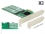 Delock PCI Express Card > 4 x internal M.2 Key B - Low Profile Form Factor