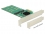 Delock PCI Express Card > 4 x internal M.2 Key B - Low Profile Form Factor