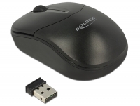 Delock Optical 3-button mini mouse 2.4 GHz wireless