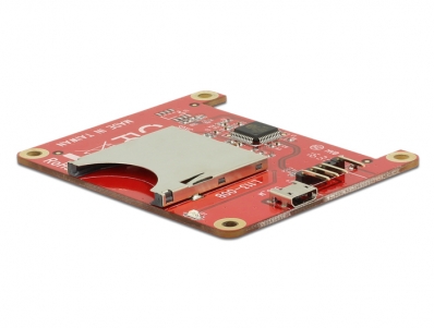 Delock Converter Raspberry Pi USB Micro-B female / USB pin header > 1 x SDXC slot