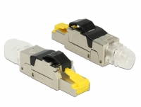 Delock RJ45 Plug field assembly Cat.6A metal