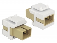 Delock Keystone module SC Simplex female > SC Simplex female