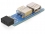 Delock USB pin header female > 2 x USB 2.0 female - left / right