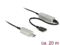 Delock Active Optical Cable USB 3.0-A male > USB 3.0 Micro-B male 20 m