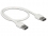 Delock Cable EASY-USB 2.0 Type-A male > EASY-USB 2.0 Type-A male 0,5 m white