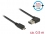 Delock Cable EASY-USB 2.0 Type-A male angled left / right > EASY-USB 2.0 Type Micro-B male black 0,5 m