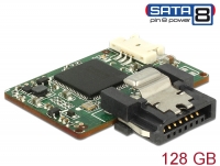 Delock SATA 6 Gb/s DOM Module 128 GB MLC SATA Pin 8 power -40 °C ~ 85 °C