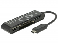 Delock USB 2.0 Card Reader USB Type-C™ male 5 Slots