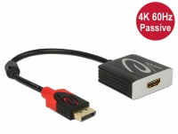 Delock Adapter Displayport 1.2 male > HDMI female 4K 60 Hz Passive black