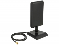 Delock WLAN 802.11 ac/a/h/b/g/n Antenna RP-SMA plug 6 - 9 dBi directional with magnetic base and connection cable (ULA 100, 1 m)