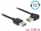 Delock Cable EASY-USB 2.0 Type-A male > EASY-USB 2.0 Type-A male angled left / right 0,5 m