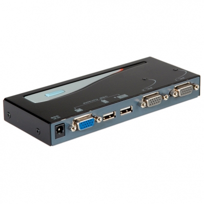 VALUE KVM Switch "Desktop", 1 User - 2 PCs, VGA, USB + PS/2