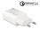 Navilock Charger 1 x USB type A with Qualcomm® Quick Charge™ 3.0 white