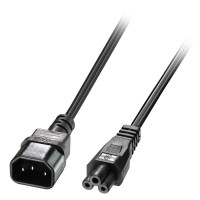 Barošanas kabelis IEC C14 - C5, 3.0m, Lindy