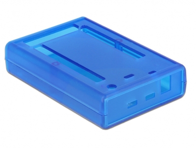 Tragant GEHÄUSE EM-59237 C1 für Arduino Due - Transparent blau - Testgehäuse