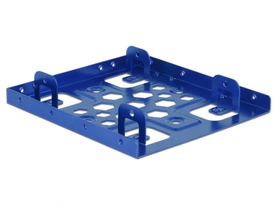 Delock Aluminium installation frame 2 x 2.5″ to 3.5″ blue