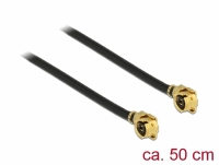 Delock Antenna Cable MHF / U.FL-LP-068 compatible plug > MHF / U.FL-LP-068 compatible plug 50 cm 1.13