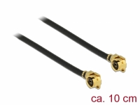 Delock Antenna Cable MHF / U.FL-LP-068 compatible plug > MHF / U.FL-LP-068 compatible plug 10 cm 1.13