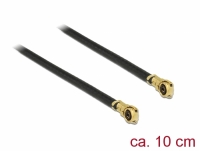 Delock Antenna Cable MHF IV/HSC MXHP32 compatible plug > MHF IV/HSC MXHP32 compatible plug 10 cm 1.13