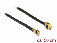 Delock Antenna Cable MHF / U.FL-LP-068 compatible plug > MHF IV/ HSC MXHP32 compatible plug 50 cm 1.13