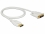 Delock Cable Displayport 1.2 male > DVI 24+1 male passive 1 m white