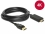 Delock Cable Displayport 1.2 male > High Speed HDMI-A male passive 4K 5 m black