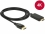 Delock Cable Displayport 1.2 male > High Speed HDMI-A male passive 4K 2 m black