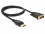 Delock Cable Displayport 1.2 male > DVI 24+1 male passive 1 m black