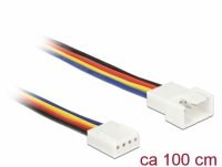 Delock Extension Cable PWM Fan Connection 4 Pin 100 cm