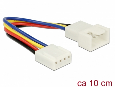Delock Extension Cable PWM Fan Connection 4 Pin 10 cm