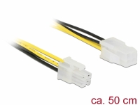 Delock Extension cable P4 4 pin male > P4 4 pin female 50 cm