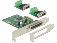 Delock PCI Express Card > 2 x Serial RS-422/485 ESD protection optional surge protection