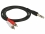 Delock Cable Audio 6.35 mm stereo jack male > 2 x RCA male 1.5 m