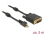 Delock Cable mini Displayport 1.2 male with screw > DVI male 4K 30 Hz Active 5 m black