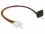 Delock Power Cable SATA 15 pin receptacle > 4 pin Molex male metal 30 cm