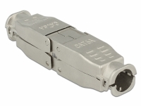 Delock Coupler for network cable Cat.6A STP toolfree