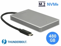 Delock Thunderbolt™ 3 External Portable 480 GB SSD M.2 PCIe NVMe