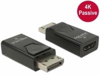 Delock Adapter Displayport 1.2 male > HDMI female 4K Passive black