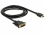 Delock Cable DVI 18+1 male > HDMI-A male 1.5 m black