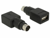 Delock Adapter PS/2 male > USB Type-A female