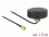 Delock WLAN 802.11 b/g/n Antenna SMA plug 3 dBi fixed omnidirectional with connection cable RG-174 1.5 m outdoor black