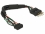 Delock Cable USB 2.0 pin header female 2.00 mm 10 pin > USB 2.0 pin header male 2.54 mm 10 pin 12 cm