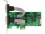 Delock PCI Express Card with 3 Serial RS-232 + 1 TTL 3.3 V / RS-232 with voltage supply